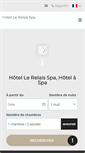 Mobile Screenshot of hotelrelais-spa.be